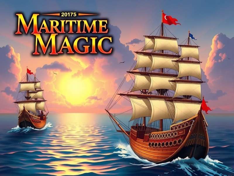 Maritime Magic game cover featuring a grand Indian warship